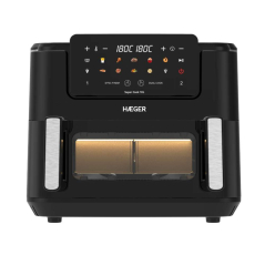 HAEGER AF-D10.010B FRITEZA NA TOPAO VAZDUH DIGITALNA 10,5L 2 POSUDE