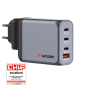 Punjač USB 4u1 100W GaN Verbatim 32202 crni blister