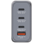 Punjač USB 4u1 100W GaN Verbatim 32202 crni blister