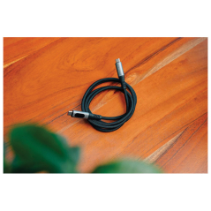 Kabal USB-C za sinhronizaciju i punjenje sa displejem 240W/40Gbps/120cm Sync & Charge Verbatim 31849 crni