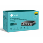 TP-LINK switch Gigabit 5x RJ45 10/100/1000Mbps, Easy Smart, 4-Port PoE+