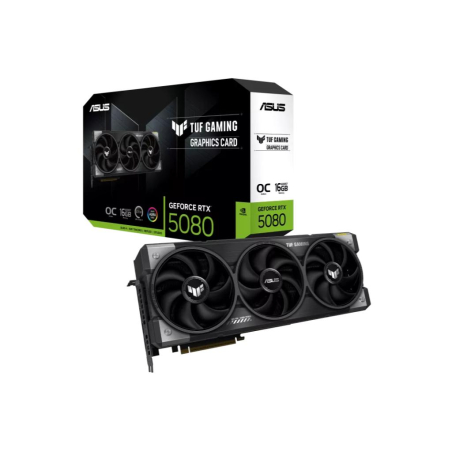 Graficka karta ASUS TUF-RTX5080-O16-GAMING NVD/16GB/GDDR7/256bit/crna