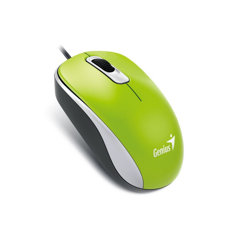 GENIUS DX-110 USB Optical zeleni miš