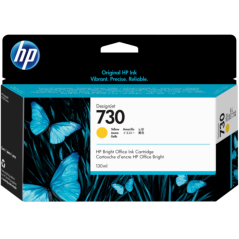 Kertridž HP 730 130ml/žuta