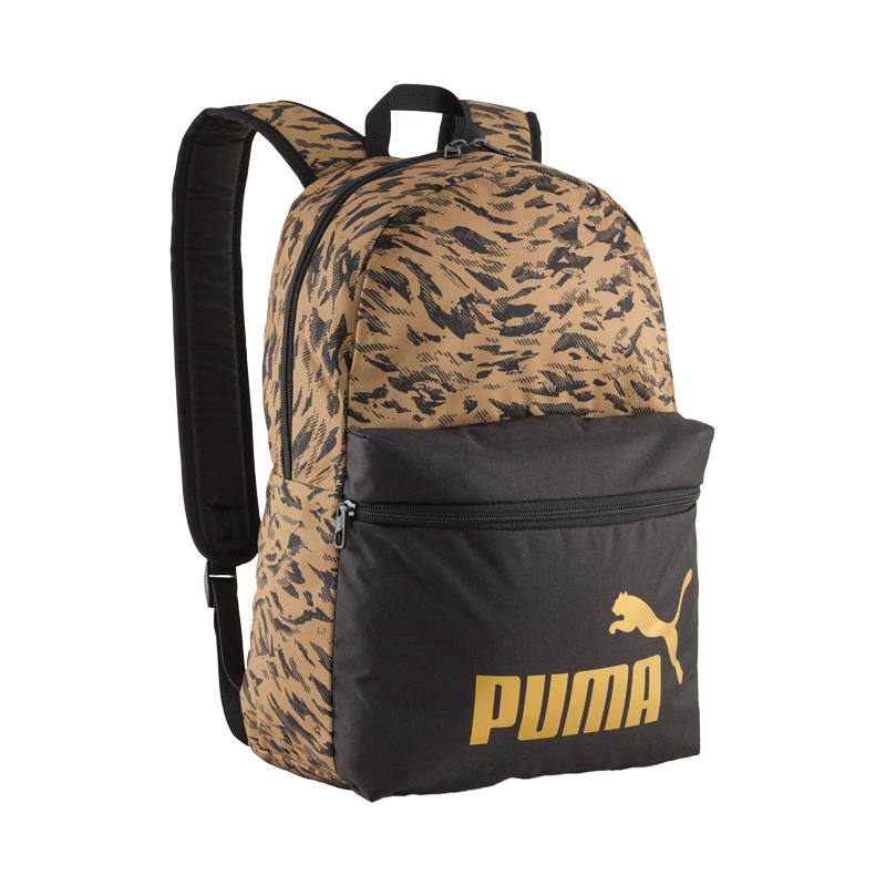 Ranac Phase AOPrint 1zip 1džep Puma 091169-07 zlatno-crni