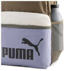 Ranac Phase Color3 Block 1zip 1džep Puma 091175-09 maslinasto zeleni-lila