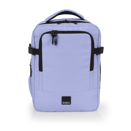 Ranac putni za low cost sa 2 odeljka 30x40x20/24 cm 24/28,8l - 0,62kg Vancouver Gabol pastelno ljubičasta