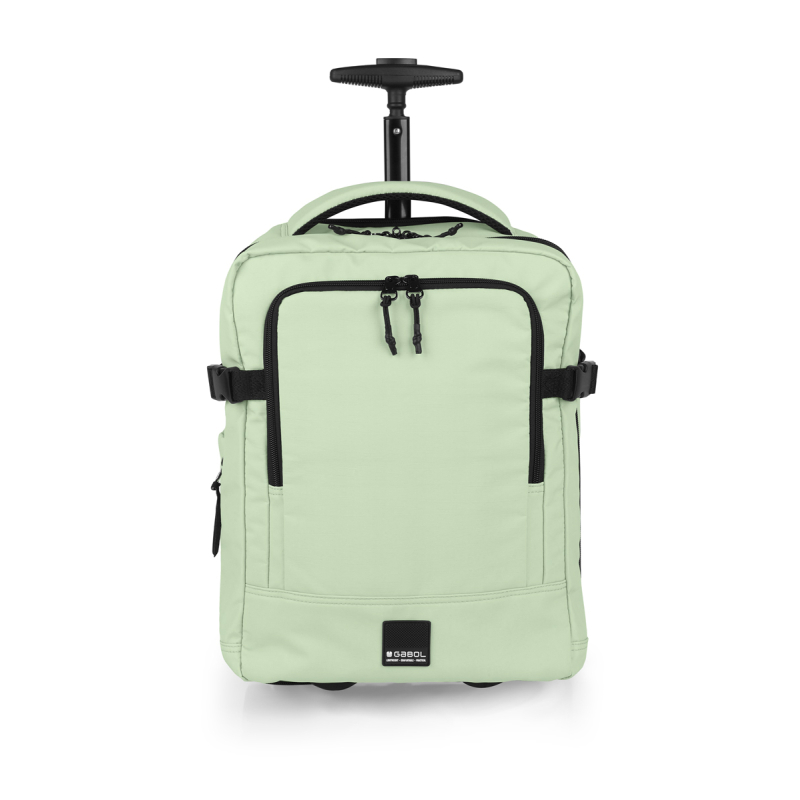 Ranac putni za low cost sa točkićima proširiv 30x40x20/24 cm 24l/1,7 kg Vancouver Gabol pastelno zelena