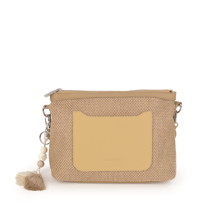 Torba na rame ženska 24x19x9 cm Dolce Gabol žuta