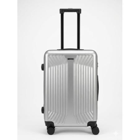 Kofer srednji 43x63x25 cm  JB 8822 Flieger srebrna