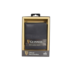 Novčanik muški kožni JBGNW03 sa RFID zaštitom 120x90x20 Guiness Guinness crna
