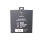 Gift box: novčanik muški kožni 120x90x20 mm i kožni privezak GS01 Guiness Guinness crna
