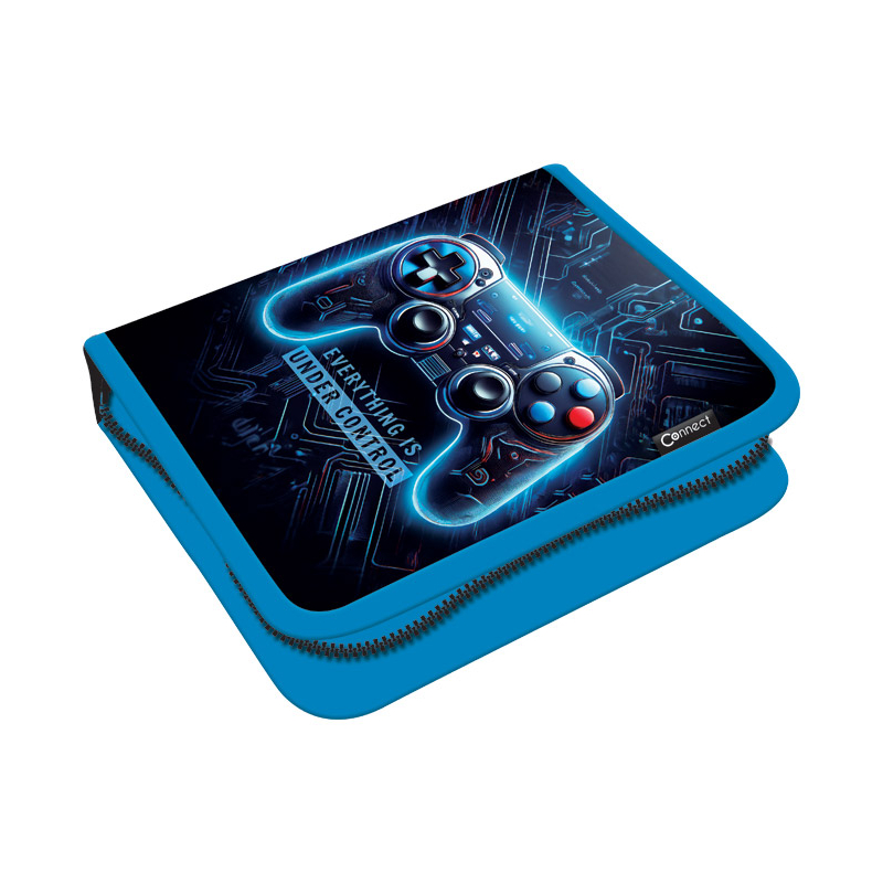 Pernica puna 1zip 2preklopa Gamer Blue 1A 26.Connect 60540