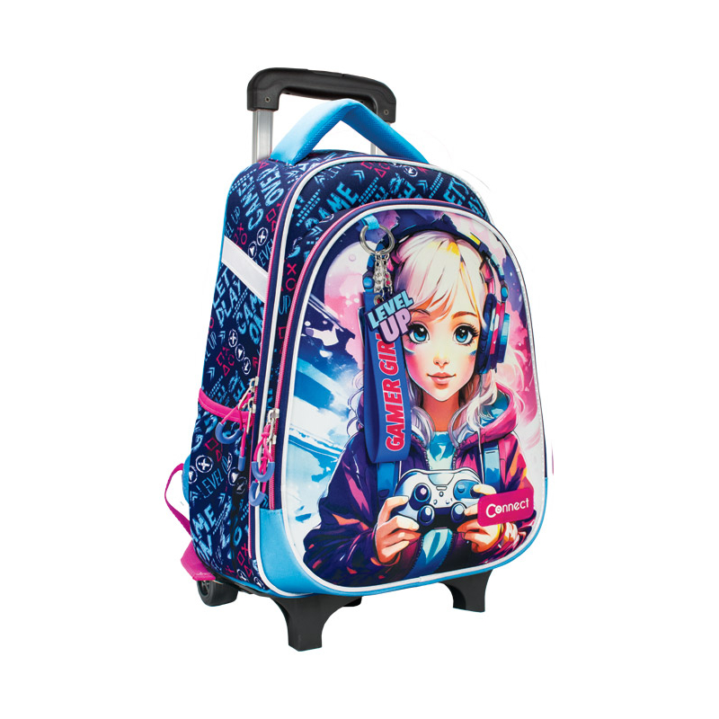 Ranac đački s točkićima XT Gamer Girl 26.Connect 60566