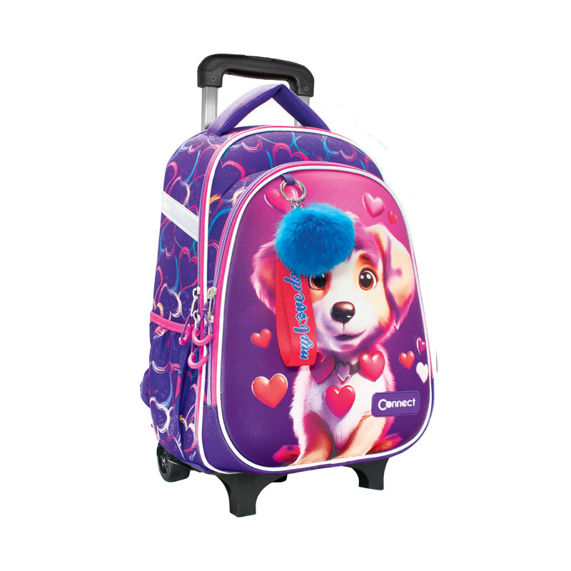 Ranac đački s točkićima XT Love Dog 26.Connect 60575