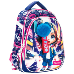 Ranac đački anatomski lagan XT City Doll 26.Connect 60581