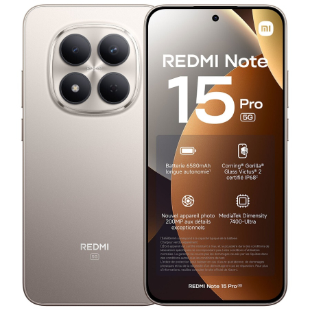Redmi Note 15 Pro 5G EU 8+512 Titanium Color