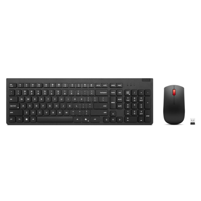 Lenovo Essential Wireless Combo Keyboard & Mouse Gen2 Black-US