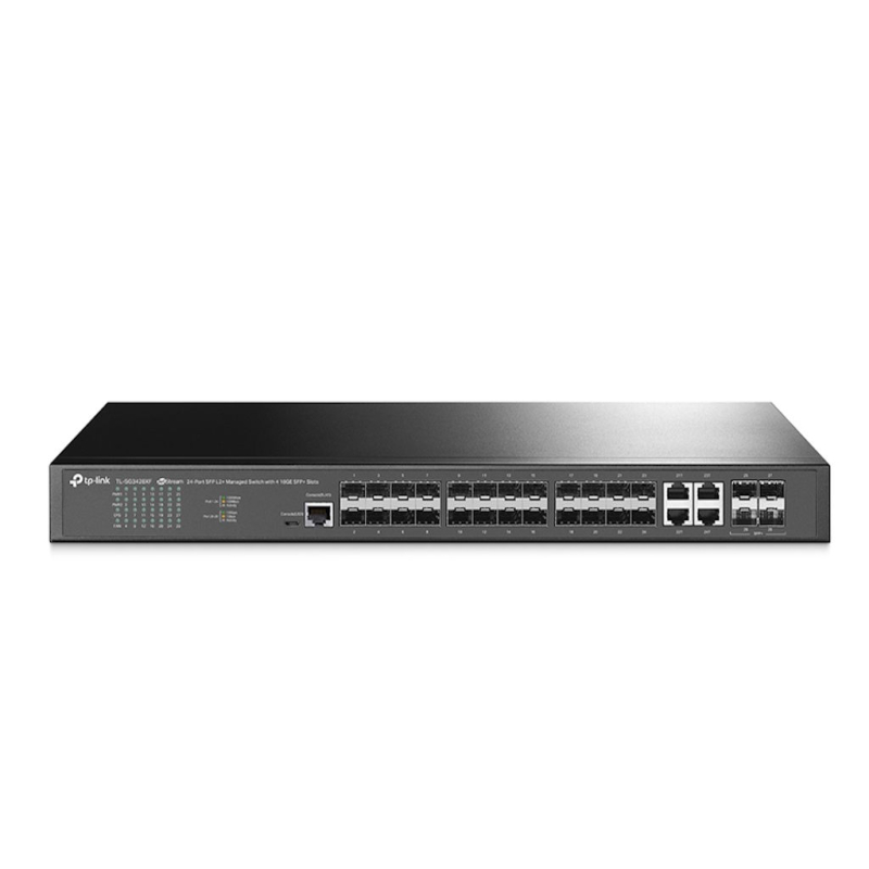 Switch TP-LINK TL-SG3428XF Omada 24-Port SFP L2+ Managed Switch with 4 10GE SFP+ Slots