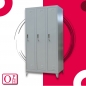Garderobni metalni orman G3 sa 3 odeljka V-line