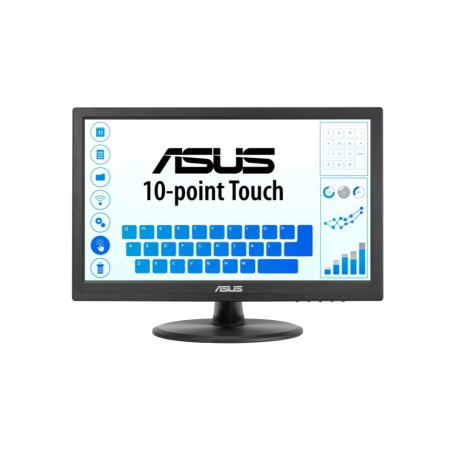 Monitor ASUS VT169HE 15.6"/IPS,touch/1920x1080/60Hz/5ms GtG/VGA,HDMI/VESA/crna