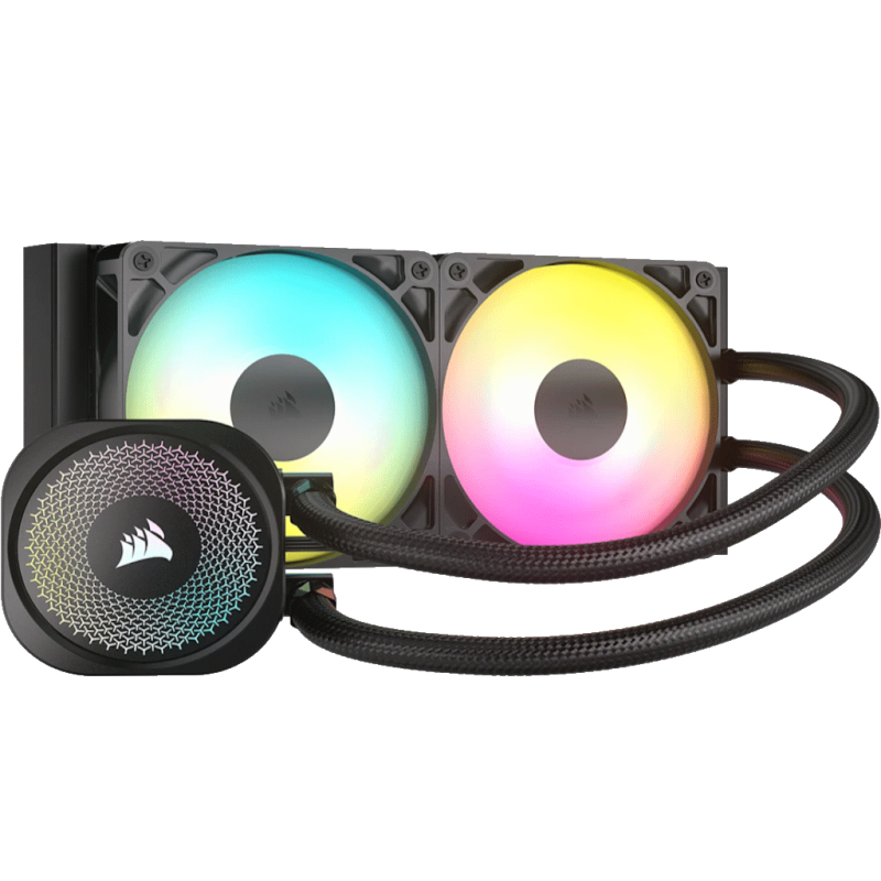 Kuler za CPU CORSAIR NAUTILUS 240 ARGB/240mm/vodeno hladenje/crna
