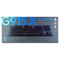 Logitech G915 X Low Profile Wireless Gaming Keyboard Black - US