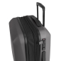 Kofer srednji PROŠIRIVI 44x65x27/30 cm Polypropilen 69/76,5l-3,5 kg Pacific Gabol siva