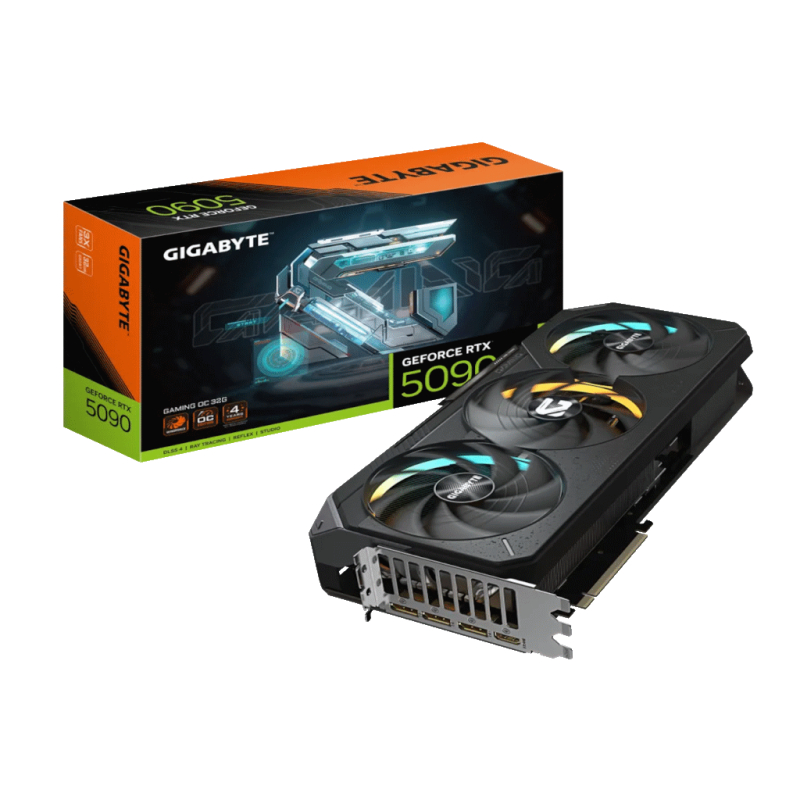 Graficka karta GIGABYTE GV-N5090GAMING OC-32GD NVD/32GB/GDDR7/512 bit/crna