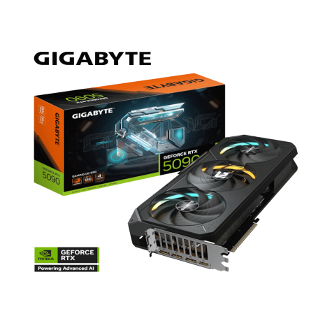Graficka karta GIGABYTE GV-N5090GAMING OC-32GD NVD/32GB/GDDR7/512 bit/crna