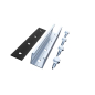 Konstrukcije za SE ANTAI za trapezni lim, mini rail, 150mm, set za 6 panela, frameless klampe