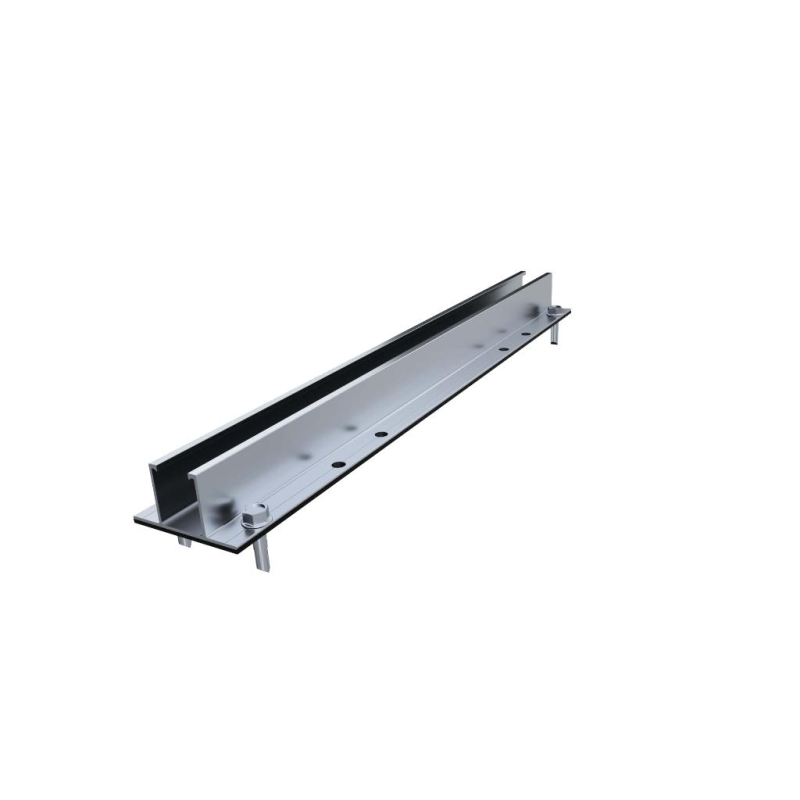Konstrukcije za SE ANTAI za trapezni lim H45, mini rail, 400mm, set za 6 panela, frameless klampe