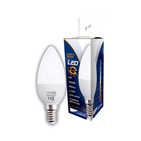 Sijalica Led LUME14-5W 3000K 400 lm