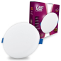 Led Panel High Lumen Frameless LUMUPO-18W 6500K Ugradni-Okrugli 1800 lm