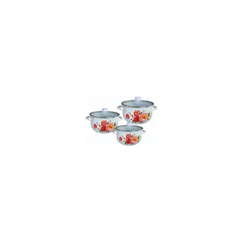 Šerpa set R54518F3G 18/20/22cm Bela sa Cvećem