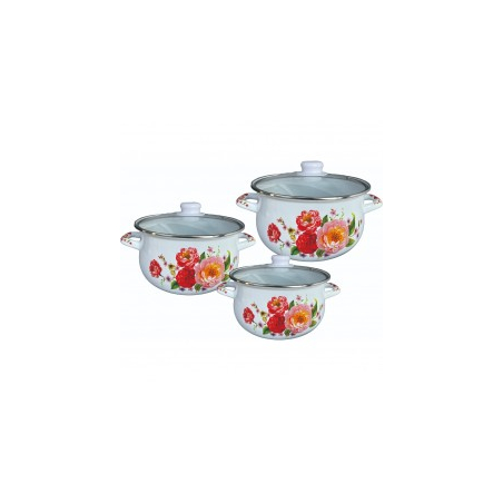 Šerpa set R54518F3G 18/20/22cm Bela sa Cvećem
