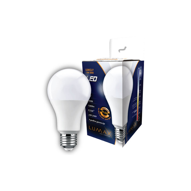 Sijalica Led LUME27-13W 3000K 1280lm