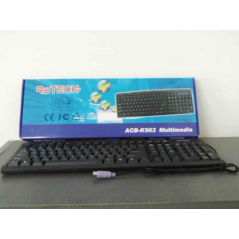 Tastatura PcNet PS/2 Crna