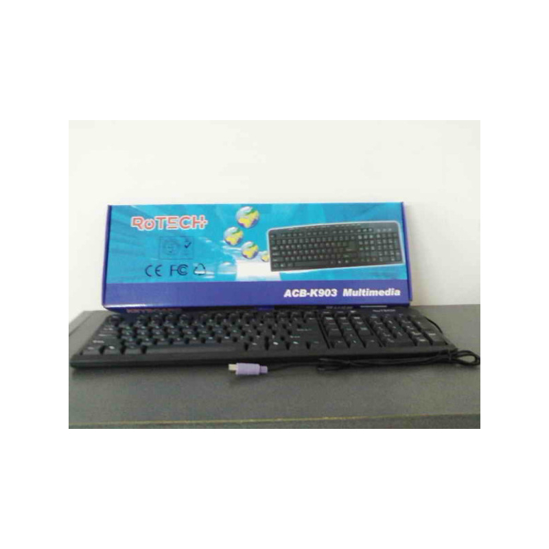Tastatura PcNet PS/2 Crna