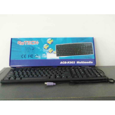 Tastatura PcNet PS/2 Crna