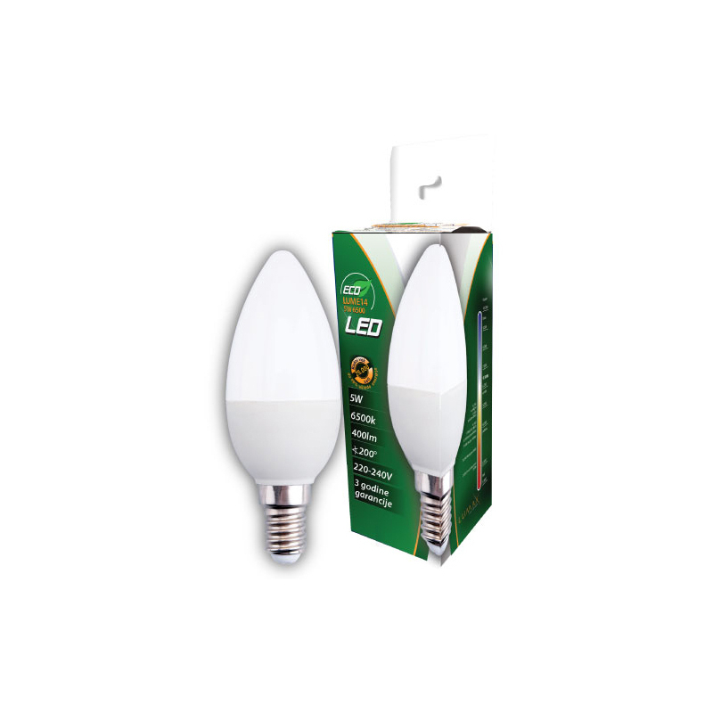 Sijalica Led ECO LUME14-5W 6500K 400 lm