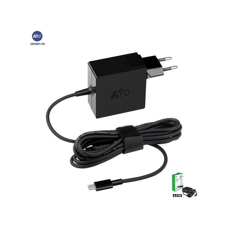 Adapter za Laptop 3727 Q66 Type-C KFD 65W Macbook,HP,Dell,Lenovo,Acer,Asus