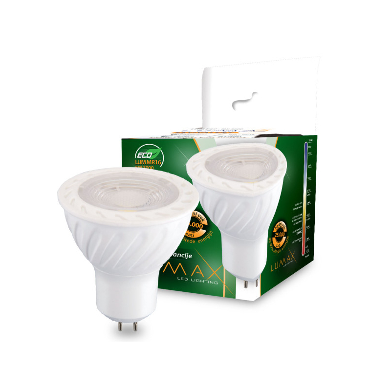 Sijalica Led ECO LUMMR16-5W 3000K 350 lm