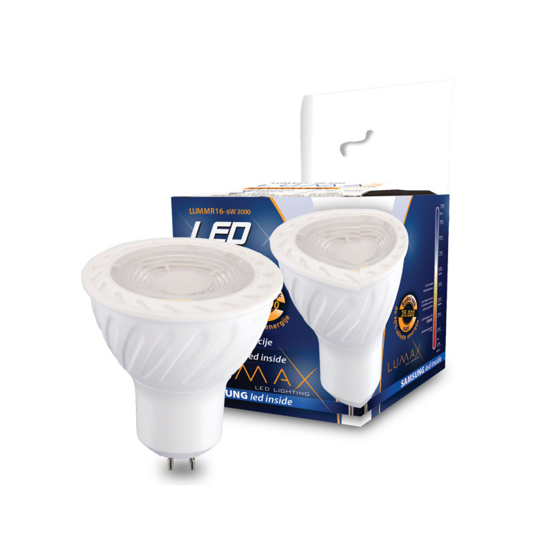 Sijalica Led LUMMR16-8W 38° 3000K 640 lm