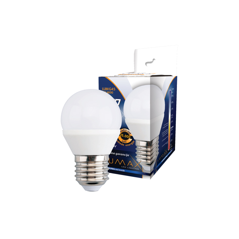 Sijalica Led LUMG45-6W 4000K 540 lm