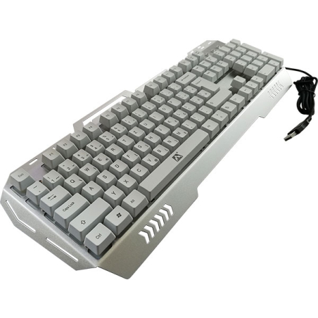 Tastatura JT-DKB031 Srebrno-Bela  Game