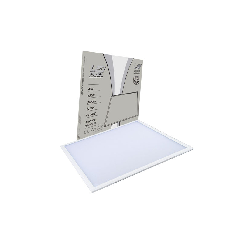 Led Panel LUMUPK-40W 4000K Ugradni-Cetvrtasti 60x60 3400 lm