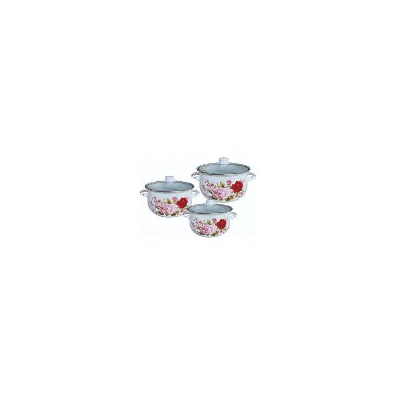 Šerpa set R54518E3G 18/20/22cm Bela sa Cvećem