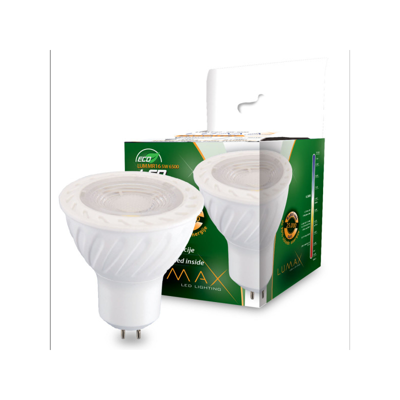 Sijalica Led ECO LUMMR16-5W 6500K 350 lm