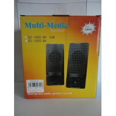 Zvucnik SD-1500 BK PcNet Activ USB 2.0